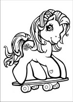 coloring page My little pony